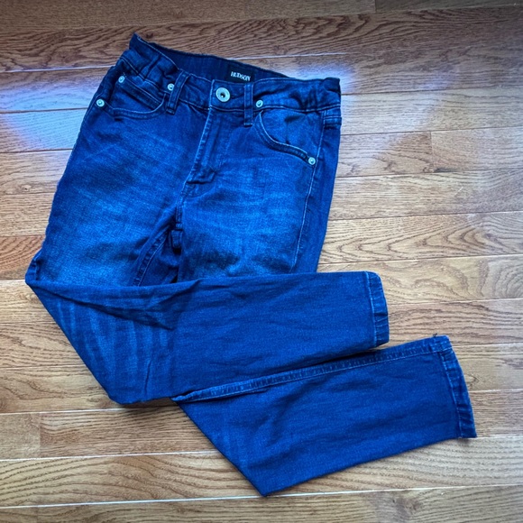 Hudson Girls Denim Jeans, Size 8, Adjustable Waist - Picture 1 of 6